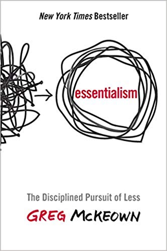 I read this and watched one of his talks, and it truly made a huge difference in how I approached things going forward. For years I had been sure that I was a great "multi-tasker," and Greg McKeown quickly got me to see the problem with this. I wasn't focusing on anything, and so many things weren't getting done. "Essentialism" is a must for everyone in life and business. Do yourself a favor and check this one out... read it, watch it, or both.